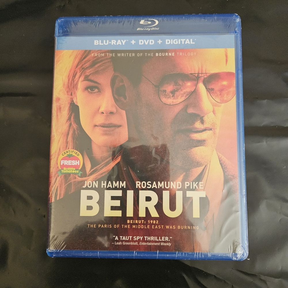 Beirut (Blu-ray/DVD combo) (NEW!) Jon Hamm, Rosamund Pike